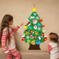 YM 30pcs DIY Christmas Tree Decoration Christmas DIY Ornament Custom Kids DIY Felt Christmas Tree Hanging Decorations